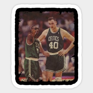 Dee Brown and Dino Radja Sticker